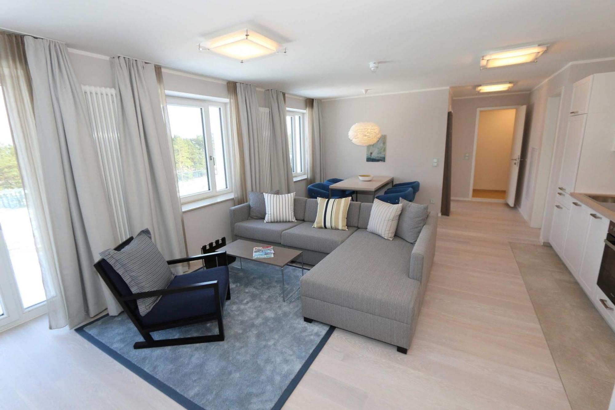 Haus Neues Prora 503 Mit Meerblick, Dachterrasse, Sauna Apartment Ostseebad Binz