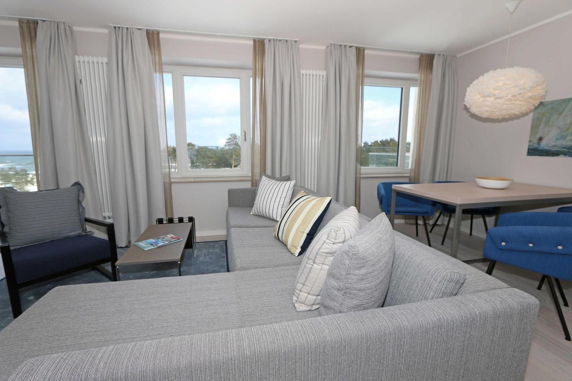 Apartment Haus Neues Prora 503 Mit Meerblick, Dachterrasse, Sauna Ostseebad Binz